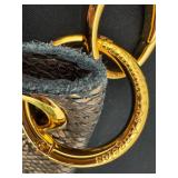 Vintage Hammitt Crossbody by Tony Hammitt - Snakeskin-Embossed Leather