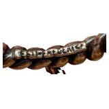 Esti-Frederica Amethyst Bracelet - Sterling Silver & 18K Gold Tone