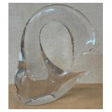 O - Daum Crystal Goose Sculpture