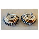 Alwadd Vahan 14K Gold & Sterling Silver Huggie Hoop Earrings