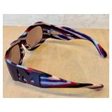 Vintage Missoni Wrap Sunglasses - Multicolor Pattern