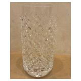K - Crystal Vase - Brilliant Diamond Pattern