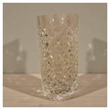 K - Crystal Vase - Brilliant Diamond Pattern