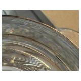 K - Vintage Orrefors Chanterelle Bowl - Ruffled Edge