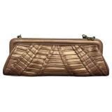 Isabella Fiore Gold-Tone Chain Clutch