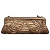 Isabella Fiore Gold-Tone Chain Clutch