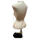 Whiting and Davis Beaded Evening Bag - Black