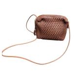 CEM Leather Basketweave Crossbody Bag - Vintage, Made in Brazil