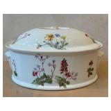 K - Le Faune Fire-Proof Porcelain Covered Casserole, Made in France