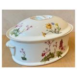 K - Le Faune Fire-Proof Porcelain Covered Casserole, Made in France