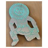 O - Tawa The Sun Kachina - 2nd in a Series Trivet