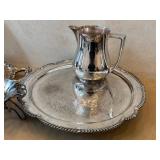 DR - Wilcox International Silver Co. Silver-Plate Platter Set