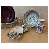 DR - Vintage Arthur Court Bunny Embossed Platter