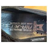 Mephisto Women's Black Suede Mary Jane Shoes - Leather Upper, Size US 8