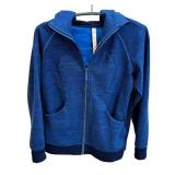 Lululemon Athletica Zip Hoodie - Women's Size 12 - Blue Heather