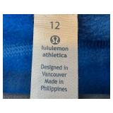 Lululemon Athletica Zip Hoodie - Women's Size 12 - Blue Heather