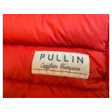 Pullin Création Française Red Puffer Jacket - Packable, Size M