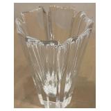 K - Orrefors Corona Vase - Lars Hellsten Crystal, Vintage