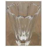 K - Orrefors Corona Vase - Lars Hellsten Crystal, Vintage