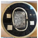 GR - Susan Ward Moon Blossoms Art Glass Platter