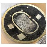 GR - Susan Ward Moon Blossoms Art Glass Platter