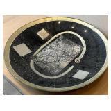 GR - Susan Ward Moon Blossoms Art Glass Platter