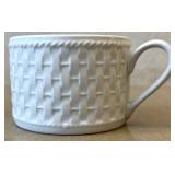 DR - Oneida Casual Settings Basketweave Stoneware Dinnerware Set - 81 Pieces