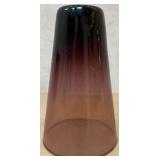 DR - Set of Six Vintage Purple Gradient Glass Tumblers