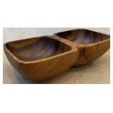 DR - Vintage Waikiki Woods Monkey Pod Hawaii - 3-Piece Serving Set