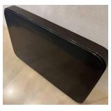 DR - Japanese Lacquer Serving Tray - Black With Gold Floral