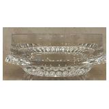 DR - Gorham Nachtmann Lyric Crystal Serving Bowl with Creamer & Sugar Set