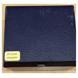 DR - 24K Gold-Plated Glass Bottle Stopper with Faceted Crystal Ball