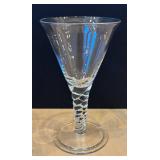 DR - Vintage Twisted Stem Crystal Stemware