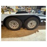 Tandem Axle Flatbed Equipment Trailer