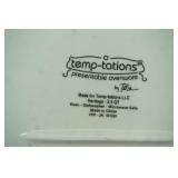 Temptations 1.5 Quart Oven ware with Serving Rack , New