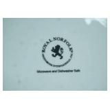 Royal Norfolk Plate 2 Tier Lemon Design Server