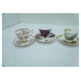 Vintage Tea Cups and Saucers Grace