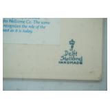 Vintage Delft Holland Apothecary Ceramic Tiles.