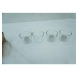 NEW Clear Glass Votive/Tealight Candle Holders