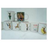 Vintage Christmas Mugs