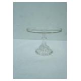 Clear Glass Pedestal Cake Stand