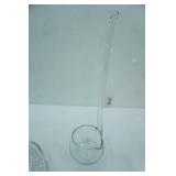 Vintage Crystal & Clear Pressed Glass Serving Pieces