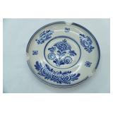 Hand-Turned, Hand-Painted MCM German Studio Pottery Wall Plate (Wilhelm Kagel?)