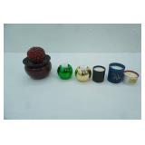 Crystal Candlestick Holders, Partylite Angel Candle Stick Figures