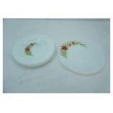 Macbeth-Evans Petalware Florette Monax Plates