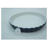 Stoneware Pie Plate. Microwave Safe, Oven Safe, Freezer Safe