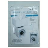 TAYLOR Weigh & Store Kitchen Scale. 16 oz. Capacity. NEW/Like New Condition