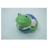Ceramic Frog Coin Bank. Mary Ann Baker Design