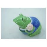 Ceramic Frog Coin Bank. Mary Ann Baker Design