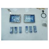 Decor, Ceramic Dishes, Diffuser things, hand-held mirror, wire ball, vintage coffee cup, beads and more